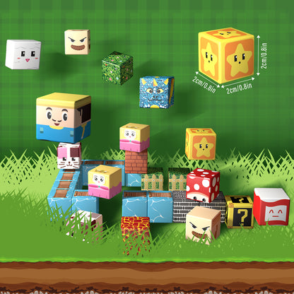 Magnetic Building Blocks Set - Magical Elf Fairy Adventure Theme, Educational STEM Toys for Kids